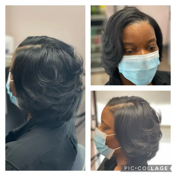 Hair work by The Pretty Hair Lounge