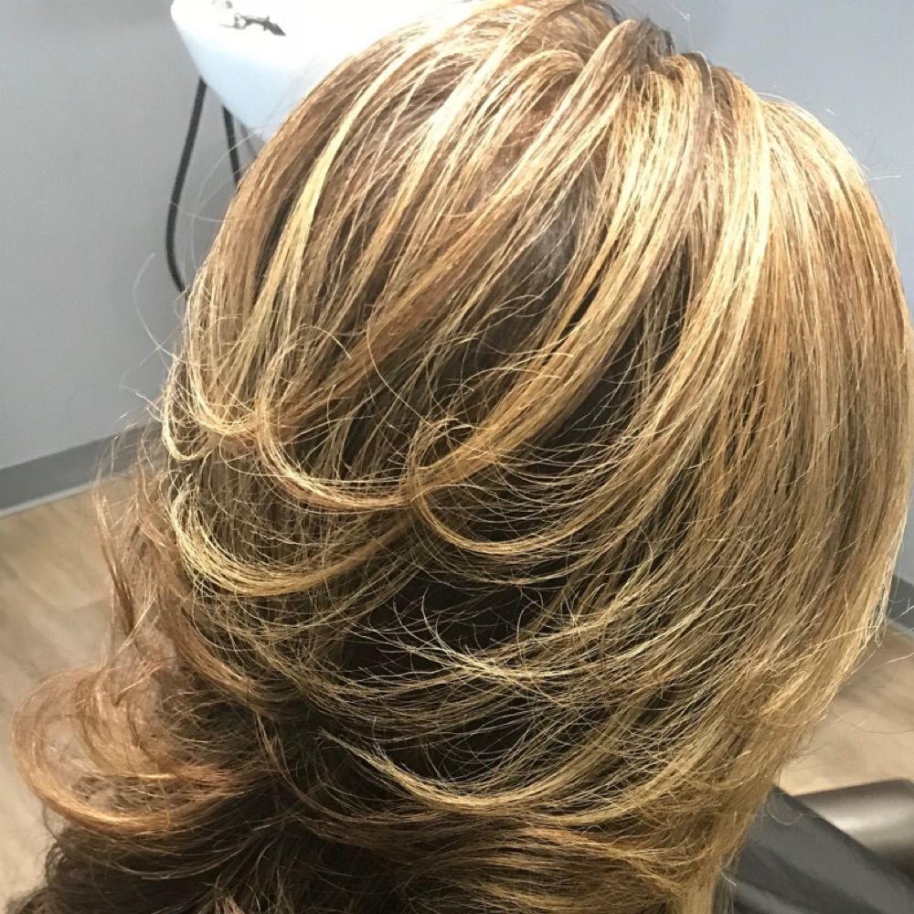 The Pretty Hair Lounge hair work in Durham, example 1