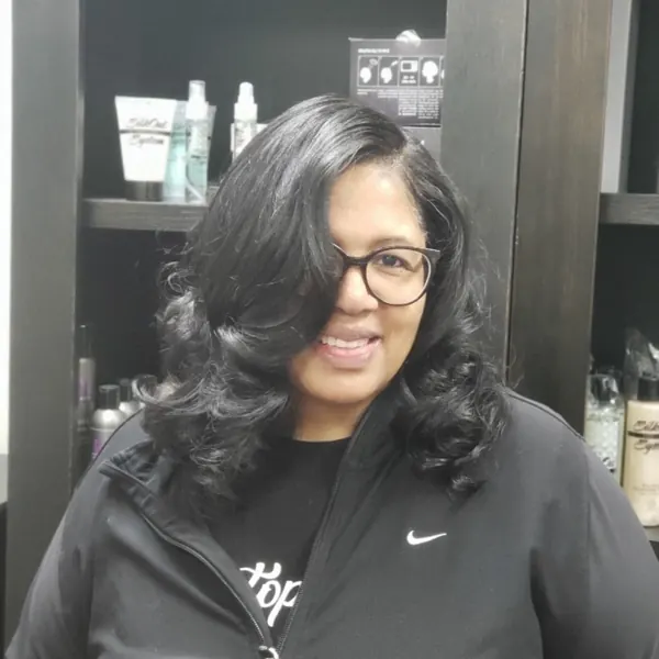 Hair work by The U Factor Salon
