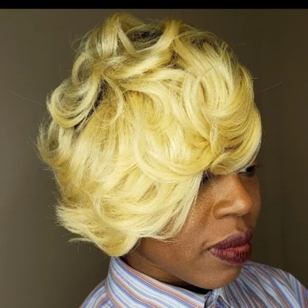 Hair work by The U Factor Salon