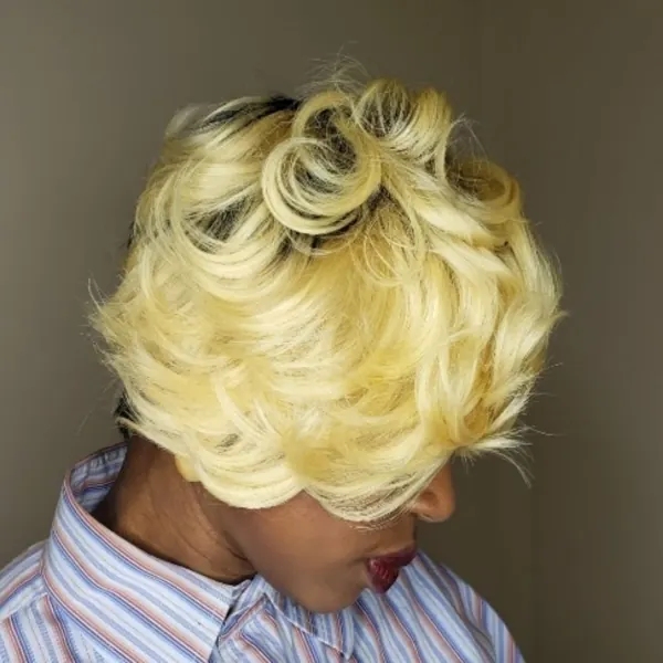 Hair work by The U Factor Salon