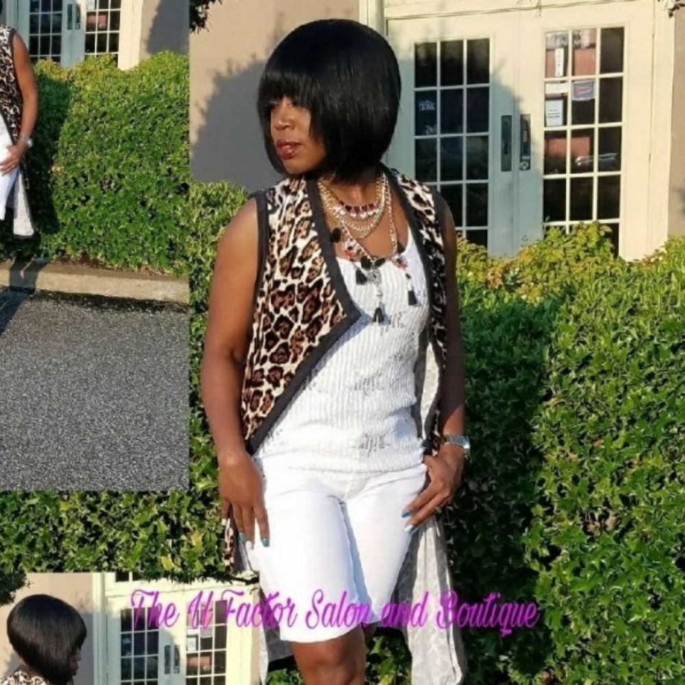 Hair work by The U Factor Salon