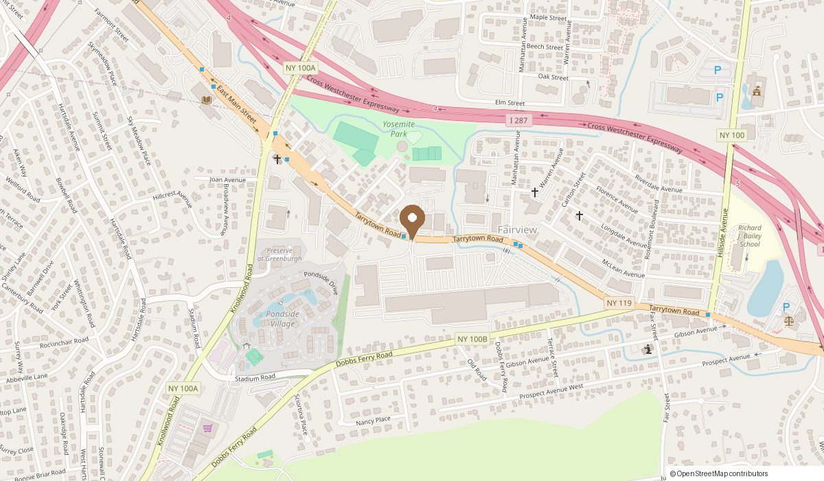 Map: 443 Tarrytown Rd Suite 102, White Plains, NY 10607