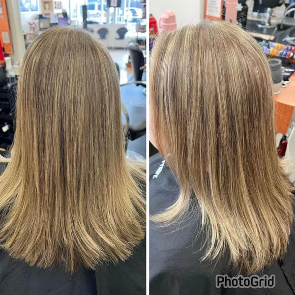 Hair work by Twisted Scissors Salon
