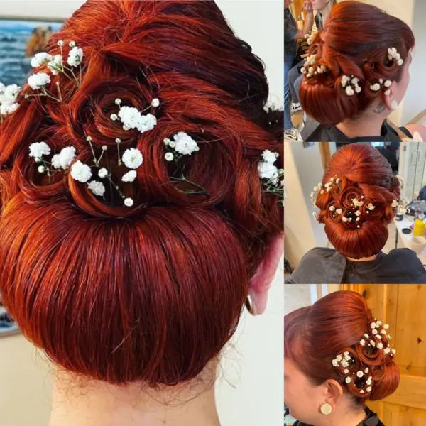 Hair work by Vintage Vixen Vanity