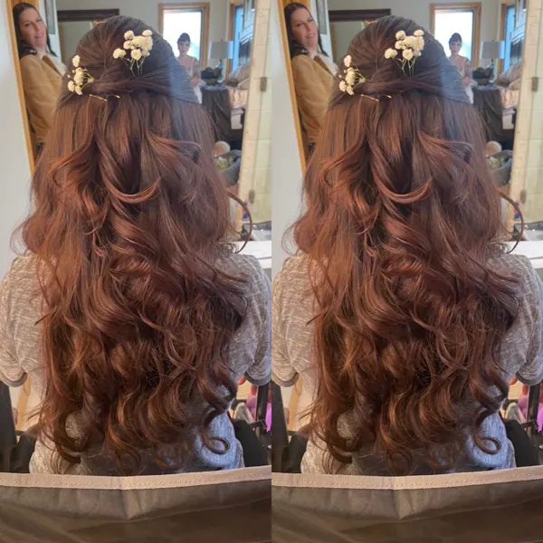 Hair work by Vintage Vixen Vanity