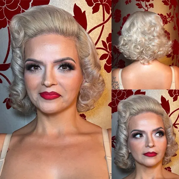 Hair work by Vintage Vixen Vanity