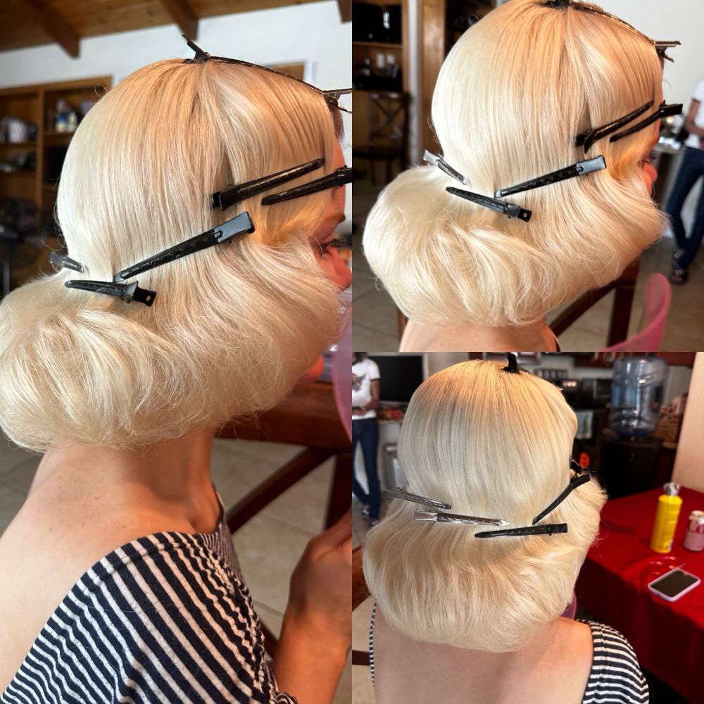 Hair work by Vintage Vixen Vanity