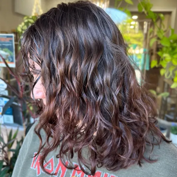 Hair work by Virasana Salon