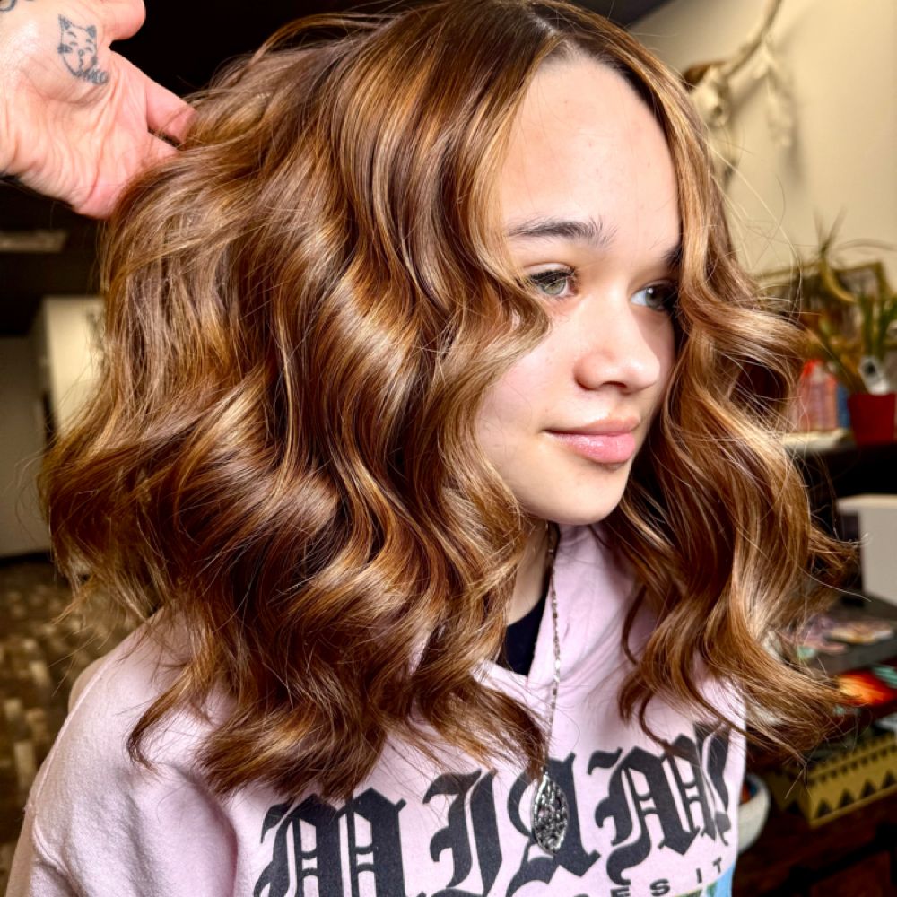 Hair work by Wild Roots Of Dayton